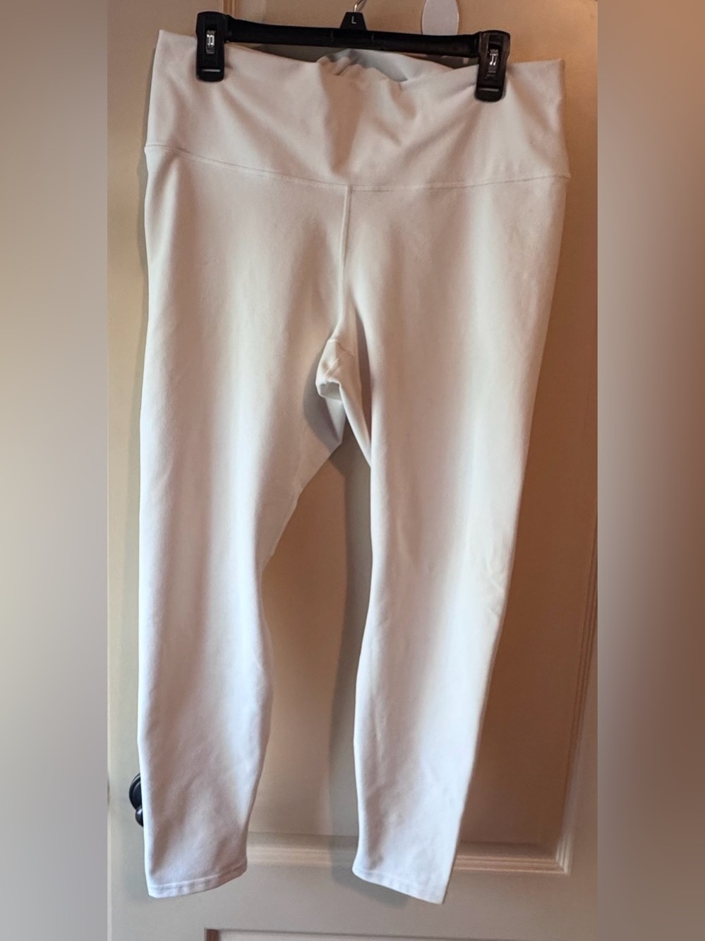 Fabletics  Cream Color High-Rise Leggings Women’s